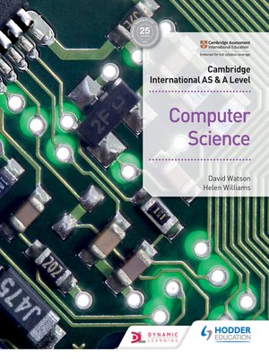 cover image of Cambridge International AS & a Level Computer Science